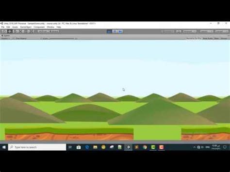Unity 2D Mobile Game Tutorial part 1 how to make background - YouTube