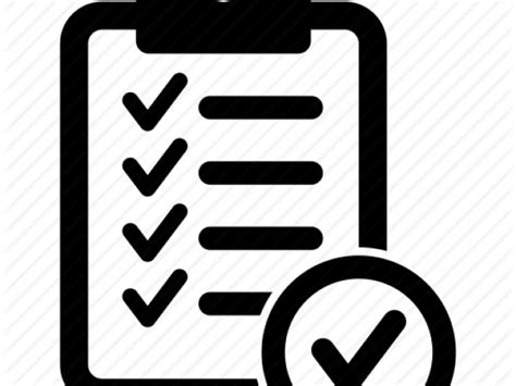 Image result for Checklist Icon Transparent