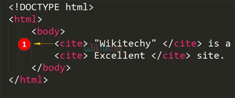 Image result for How to Use Cite in HTML