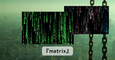 Matrix Mode Windows Console に対する画像結果