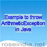 Image result for ArithmeticException Java