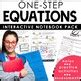 Image result for One Step Equation Interactive Notebook