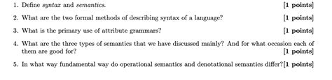 Toradh íomhá ar Define Syntax and Semantics