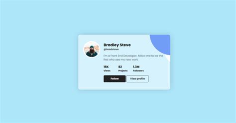 Card Profil HTML CSS and JS に対する画像結果