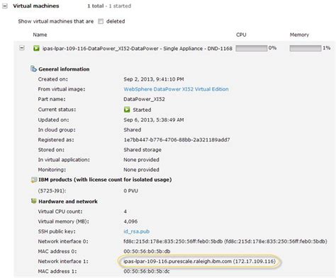 Toradh íomhá ar Virtual DataPower