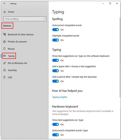 Image result for Keyboard Typing Settings