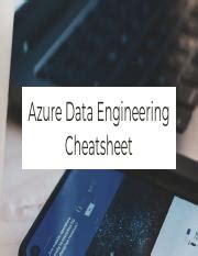 Toradh íomhá ar Azure Data Engineer Cheat Sheet