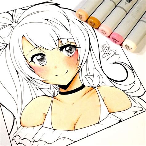 Image result for Anime Character Coloring Tips