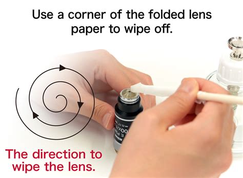 Résultat d’images pour Microscope Cleaning Objective Lens