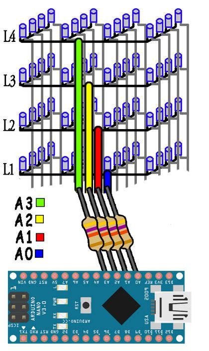 LED Cube Program Using Arduino に対する画像結果