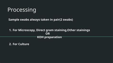 Toradh íomhá ar Sample Collection and Processing