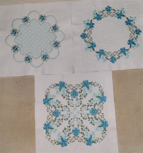 Image result for Machine Embroidery Quilt Blocks
