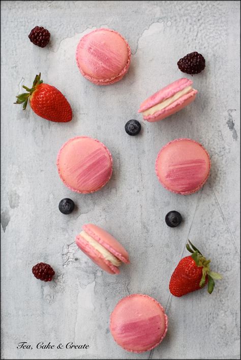 Image result for Macaron and Berry Cake