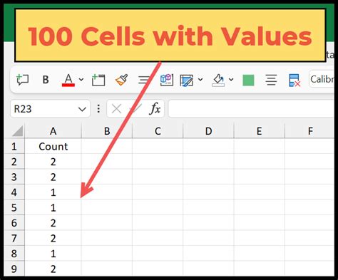 Toradh íomhá ar Excel Count Chart