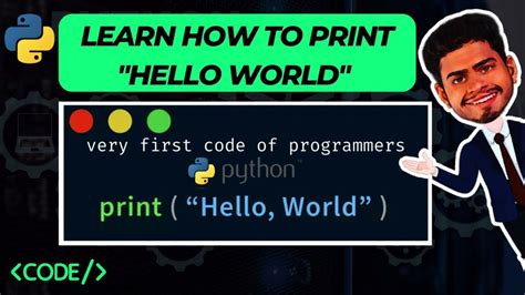 Image result for Python HelloWorld Code