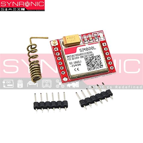 Image result for GSM Module Sim 800L Graphical Photo for Connection