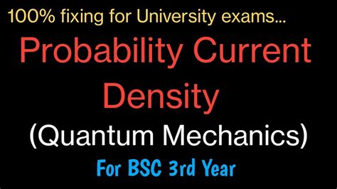 Afbeeldingsresultaten voor Probability Current Formula