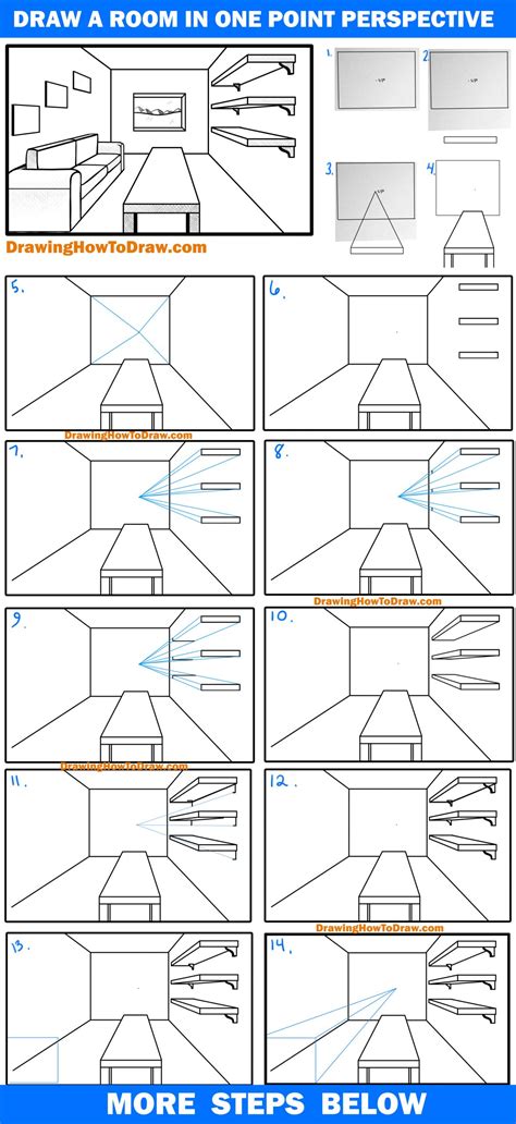 Image result for One Point Perspective Drawing Worksheet