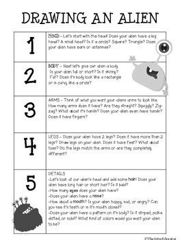 Image result for Alien Writing Activity