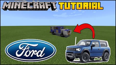 Minecraft SUV- How To Build A 2021 Ford Bronco Minecraft Car Tutorial ...