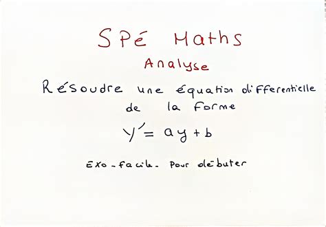 Exo7 Equation Differentielle に対する画像結果