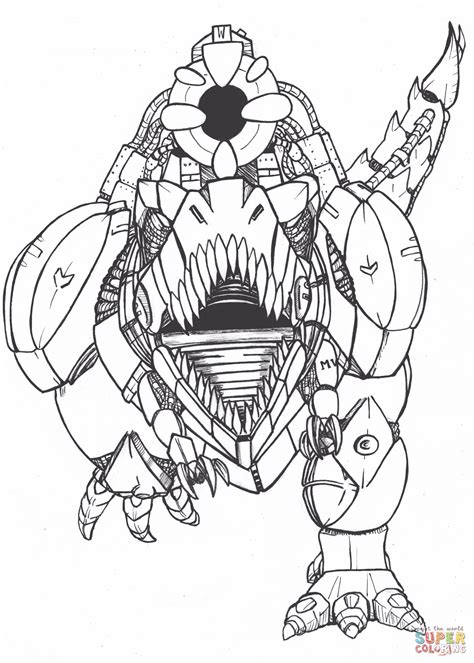 Mech Coloring Pages 的图像结果