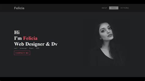 Afbeeldingsresultaten voor Portfolio Design Using HTML and CSS