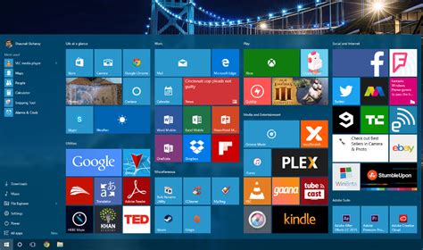 Image result for Microsoft Windows 10 Start