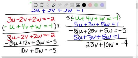 Afbeeldingsresultaten voor Gaussian Elimination Inconsistent