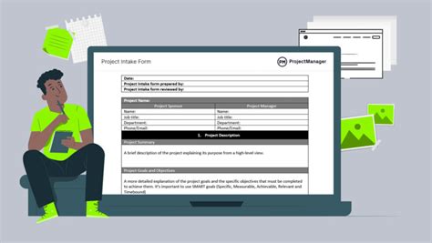 Image result for Project Intake Form Template