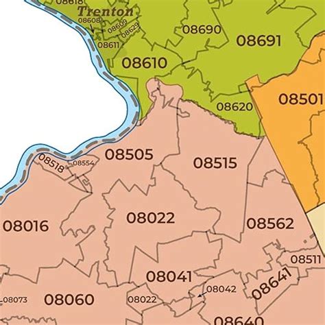 Image result for Newark NJ Zip Code Map