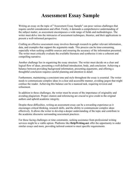 Image result for Academic Essay Example