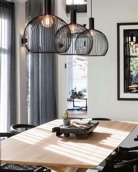 Afbeeldingsresultaten voor Hanging Lights Over Dining Table
