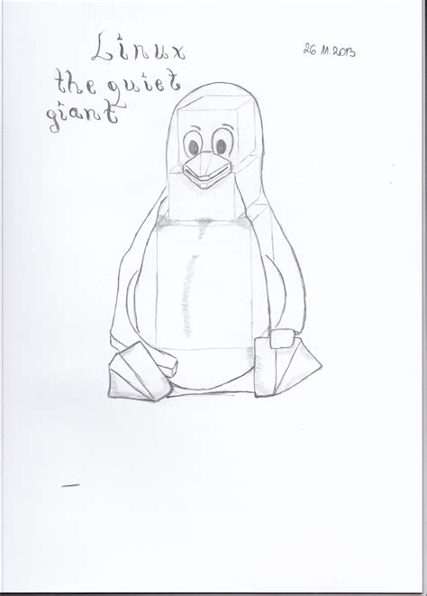 Toradh íomhá ar Machine with Linux Drawing