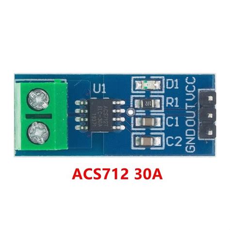 Image result for ACS712 30A Current Sensor Module with Arduino