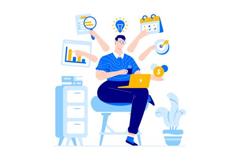 Image result for Multitasking Vector