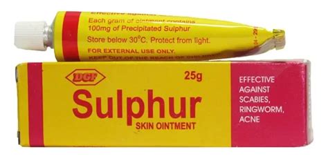 Sulfur Ointment Benefits に対する画像結果