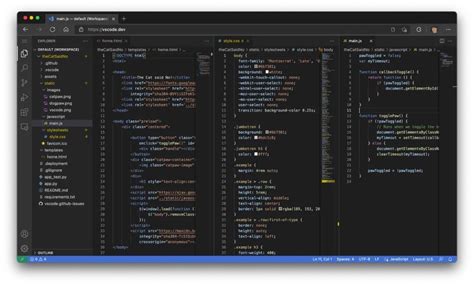 Image result for Visual Studio Code Website Template