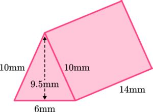 Image result for Example of Calcution of Surface Area of Triangular Prism