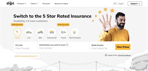 Toradh íomhá ar Digit Car Insurance