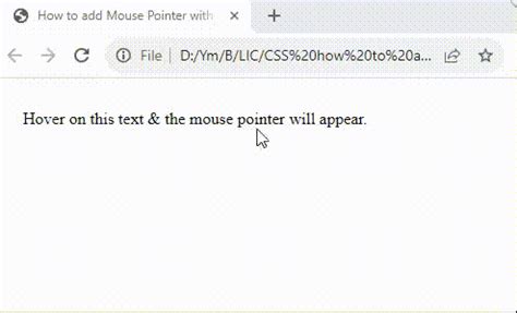 Image result for Adding Cursor in HTML