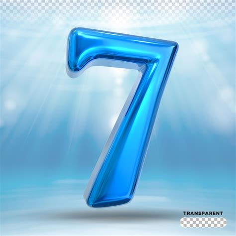 Image result for 7th Number Color Blue
