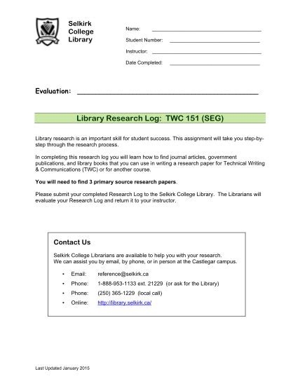 Image result for Library. Log Secondary Research