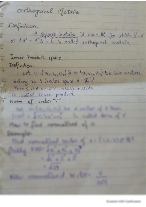 Toradh íomhá ar Normalize Vector Linear Algebra