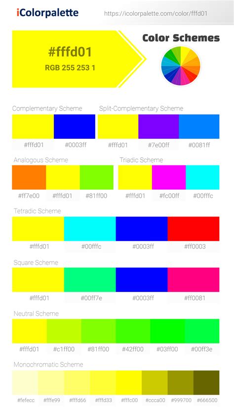 Yellow Color Code RGB に対する画像結果