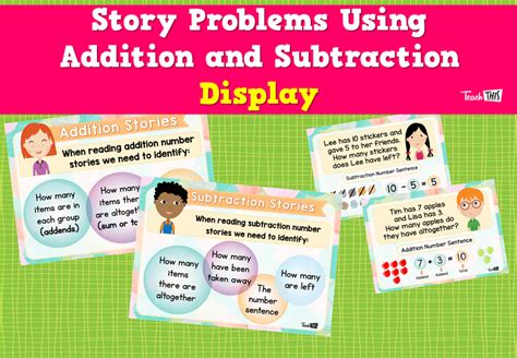 Image result for Story Problems On Addition