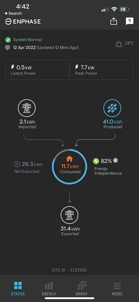 Image result for Enphase Solar App
