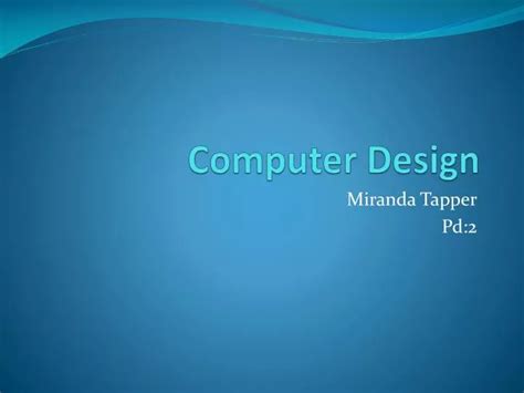 Image result for Computer Design Pp