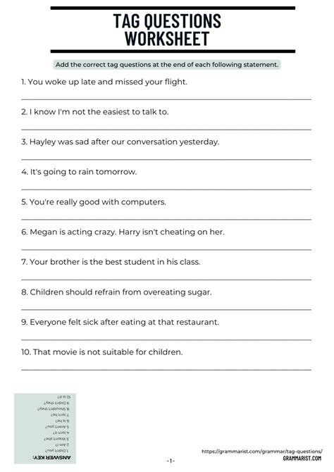 Toradh íomhá ar How to Make Tag Question