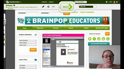 Toradh íomhá ar BrainPOP YouTube